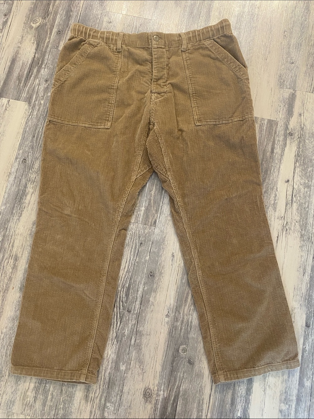 Birdwell Beach Britches Classic Corduroy Pants Sand 2XL